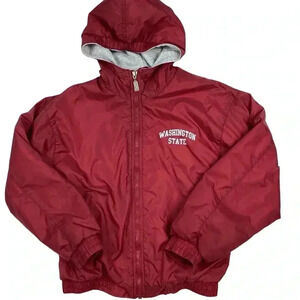 Vintage Washington State Cougars hooded zip up jacket